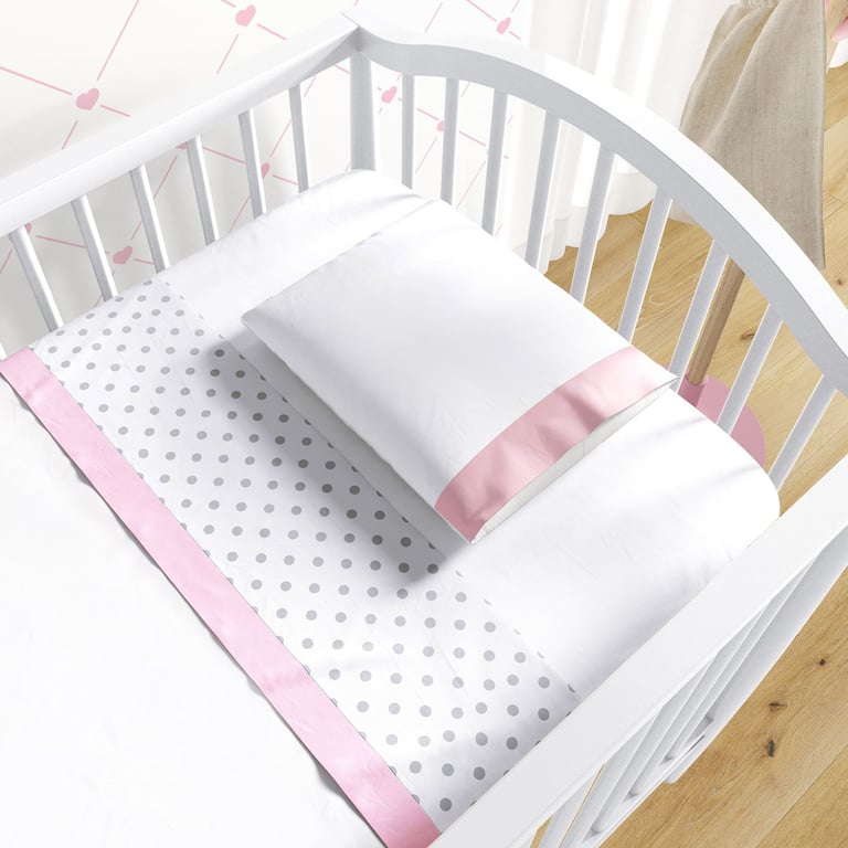 Jogo de Lençol Berço Poá Azul 3 peças — vista alternativa