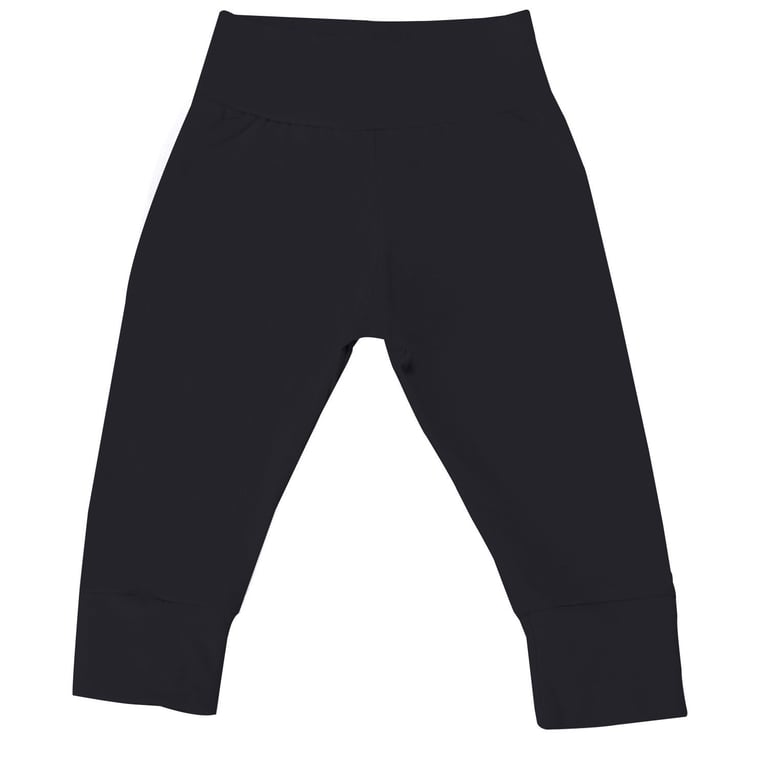 Mijão com Cós Alto e Pé Reversível Verde 3 a 6 Meses