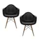 Kit Cadeira Eames Arm Preto - imagem 3