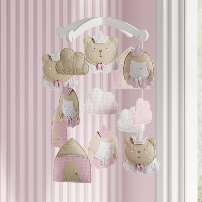 Móbile Amiguinhas Realeza