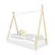 Cama Cabana Montessoriana Madeira/Branco - imagem 4