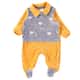 Saída Maternidade Baby Gijo Plush Ursinho Com Estrelas Mostarda - imagem 5