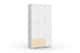 Guarda Roupa Infantil Branco Soft/Natural 3 Portas Rope Natural - imagem 2