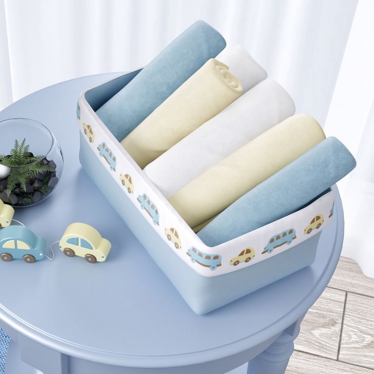 Cesto Organizador Carrinhos 36cm