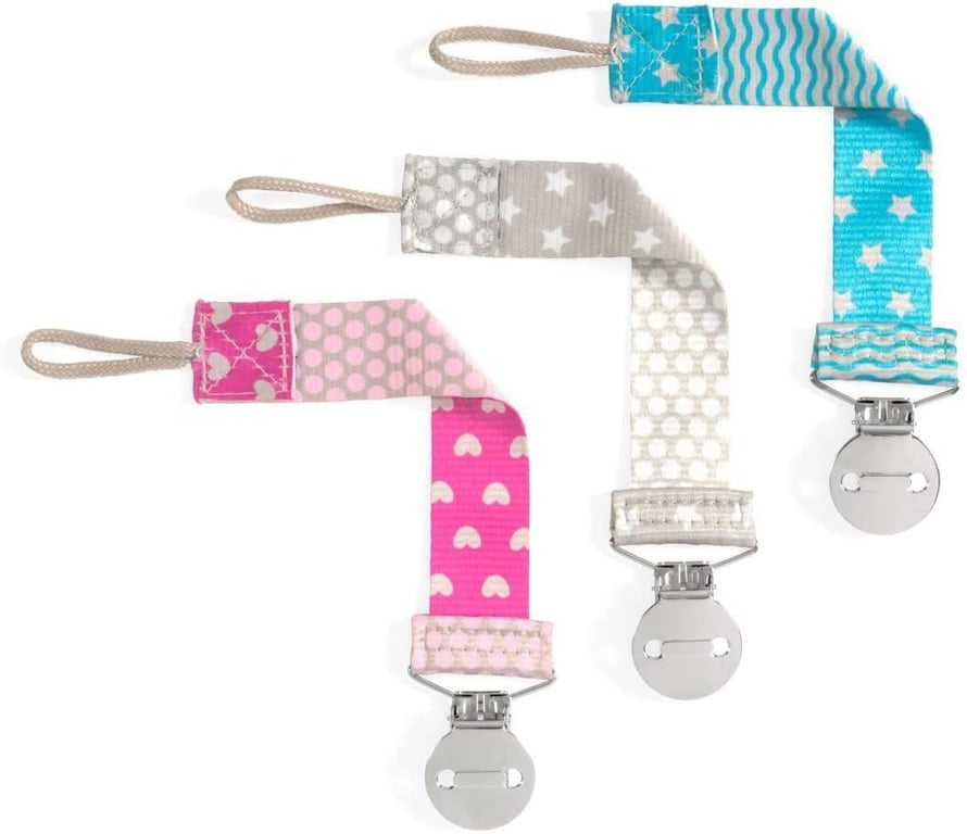 Prendedor de Chupeta Fashion Clip Boy Azul — vista alternativa