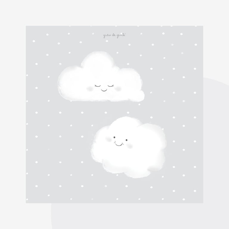 Pôster Adesivo Nuvens