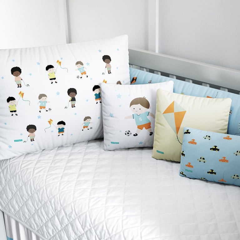 Kit Berço Trança Menino Feliz — vista alternativa