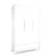 Guarda Roupa Infantil Branco 3 Portas Cozy - imagem 5