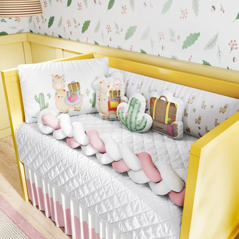 Kit Berço Trança Lhama — vista alternativa