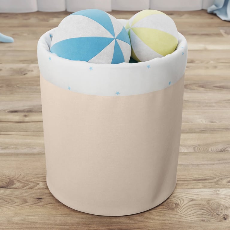 Cesto Organizador para Brinquedos Urso Aviador 35cm