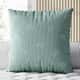 Almofada Quadrada Tricot Folha Verde Malva 38cm - imagem 1