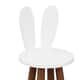 Cadeira Infantil Branco Orelhinhas Coelho - imagem 3