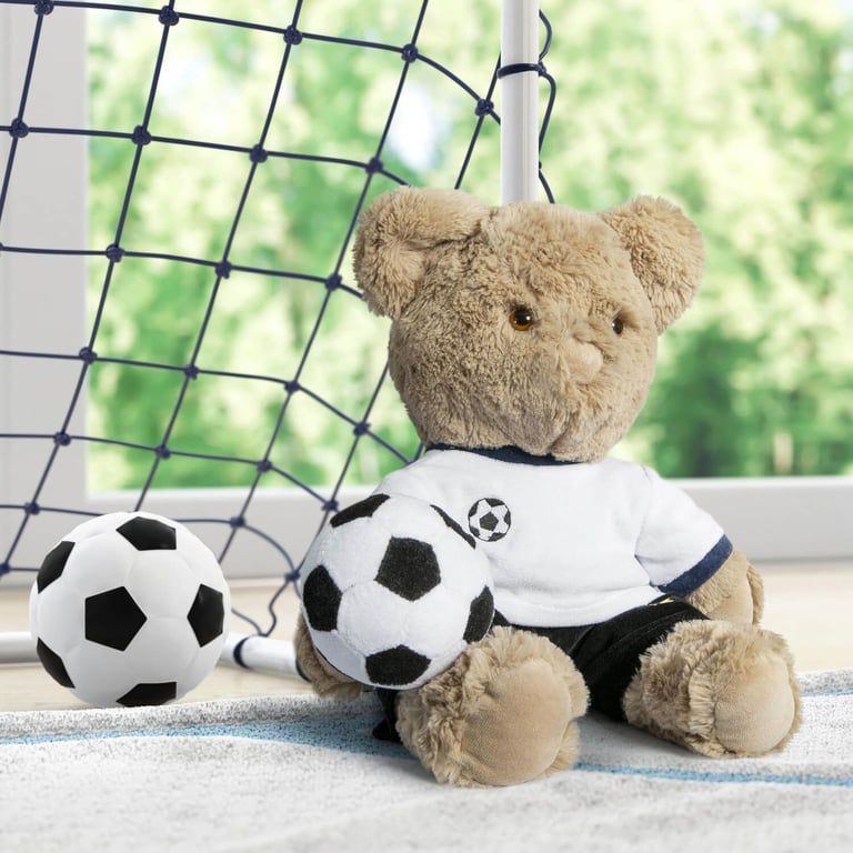 Urso de Pelúcia Jogador de Futebol 40cm