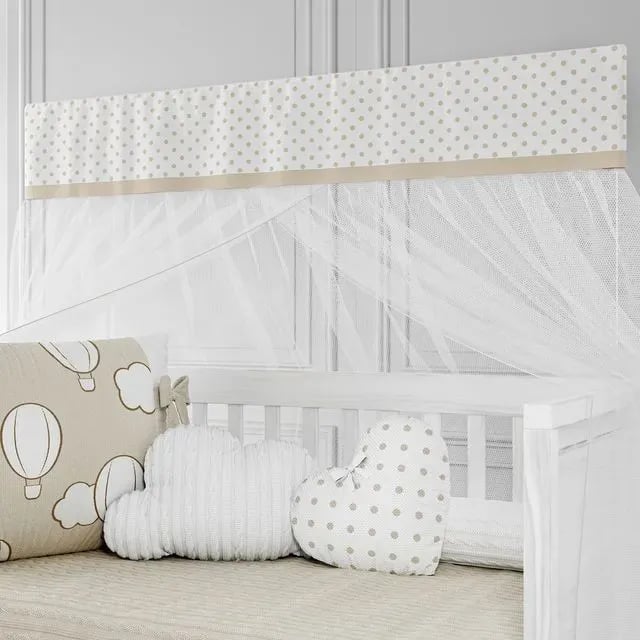 Mosquiteiro Bandô Trança Tricot Esportes Bege