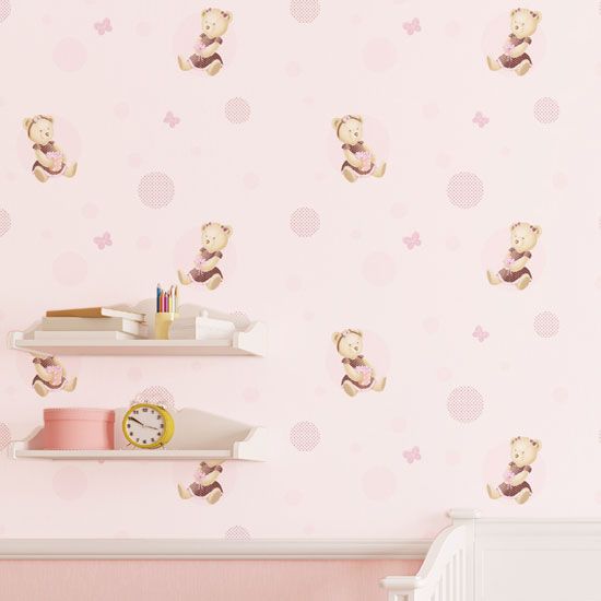 Papel de Parede Ursinha 10m