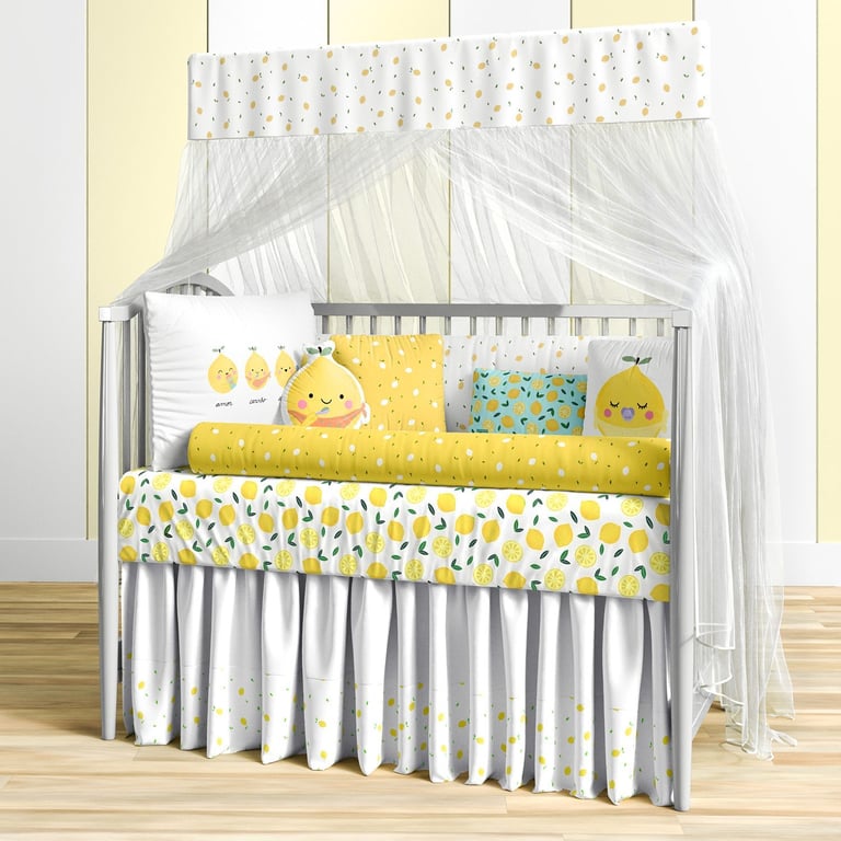 Kit Berço Limão Siciliano — vista alternativa