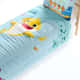 Edredom Infantil Solteiro com Bolso Baby Shark - imagem 2