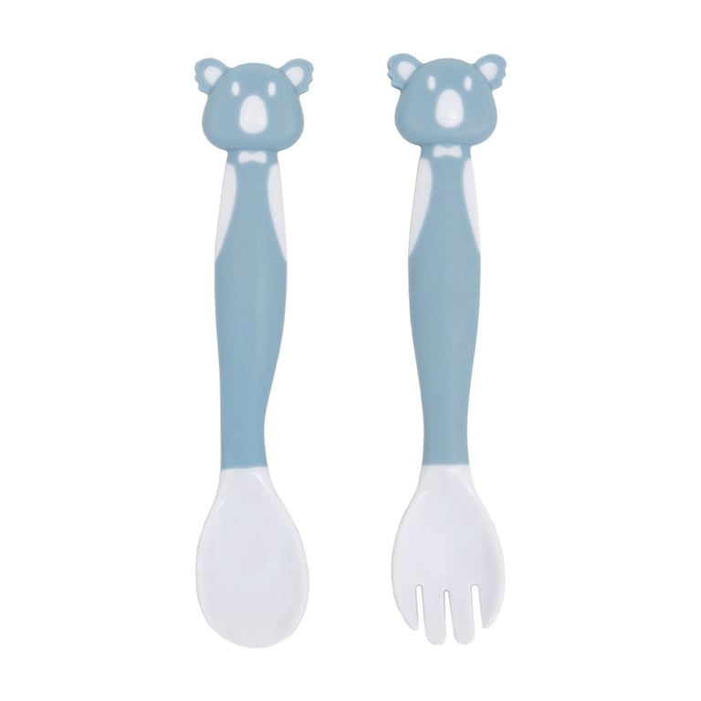 Kit Talher Flexível Coala Azul