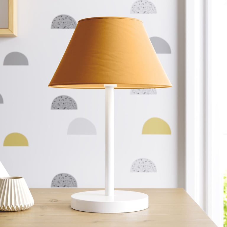 Abajur Simples Laranja