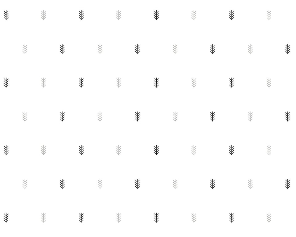 Papel de Parede Setas Preto e Cinza