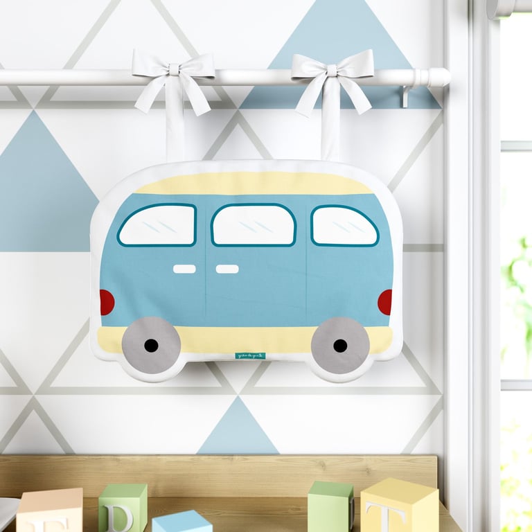 Porta Fraldas Ônibus Azul — vista alternativa