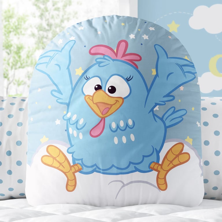 Almofada Galinha Pintadinha Estrelinha 32cm