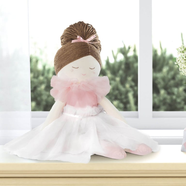 Bailarina Mimo Trapezista Rosé 48cm