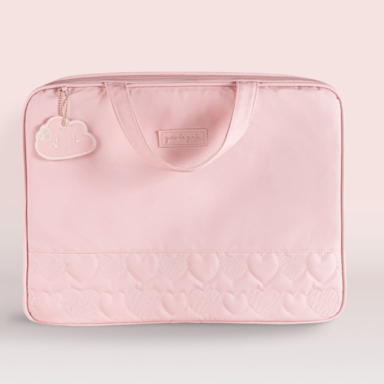 Mala Maternidade Chuva de Amor Rosa 48cm