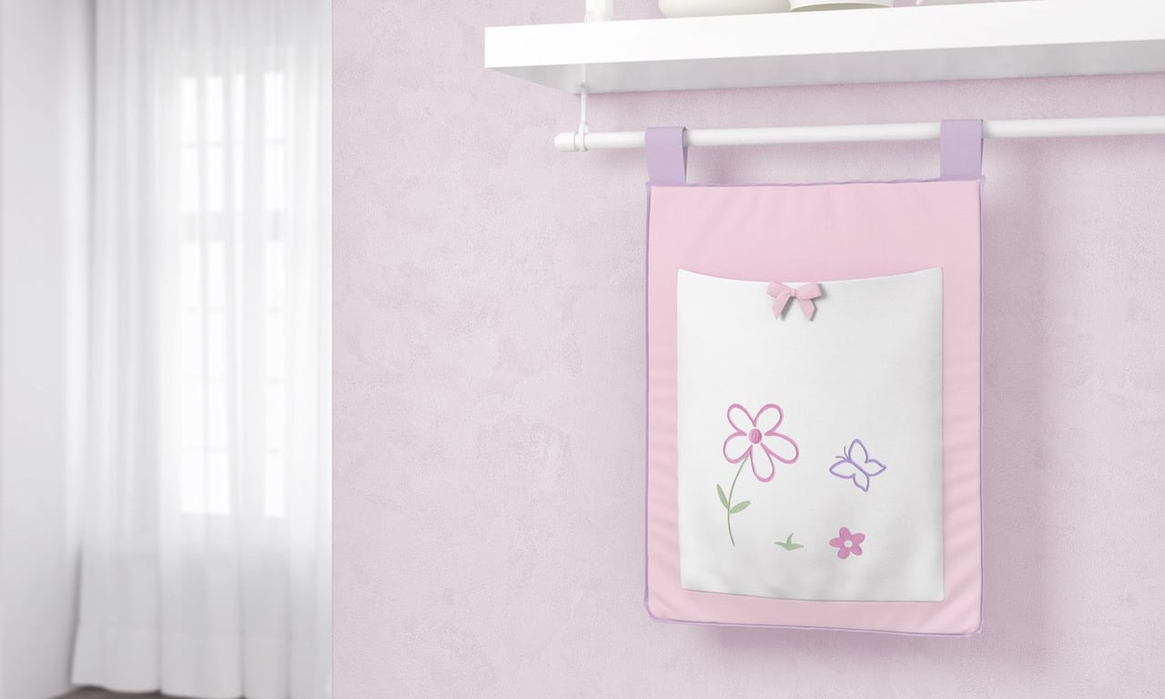 Porta Fraldas Varão Floral Monet — vista alternativa