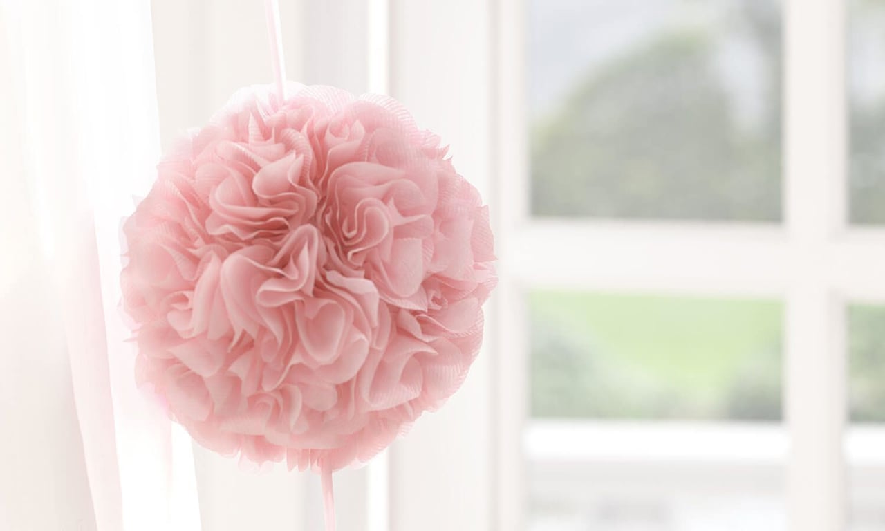 Tenda Dossel com Pompom Princesa Clássica — vista alternativa