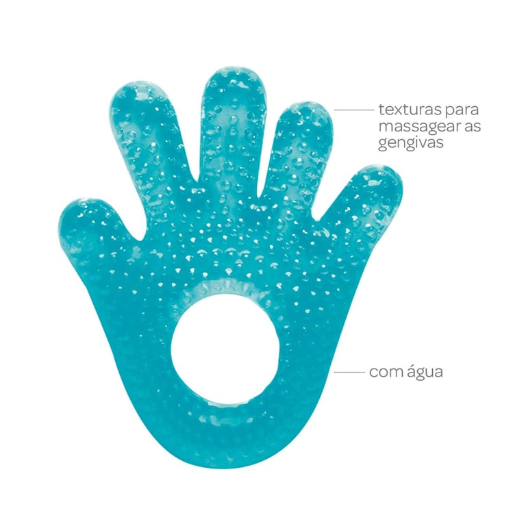 Mordedor com Água Mãozinha Azul