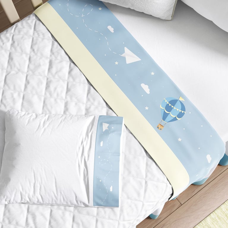 Kit Berço Sonhe Alto Azul — vista alternativa