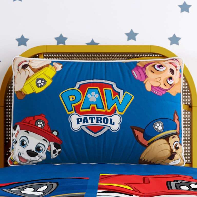 Fronha de Travesseiro Infantil Patrulha Canina