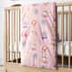 Edredom de Berço Selva Baby Rosa - imagem 5