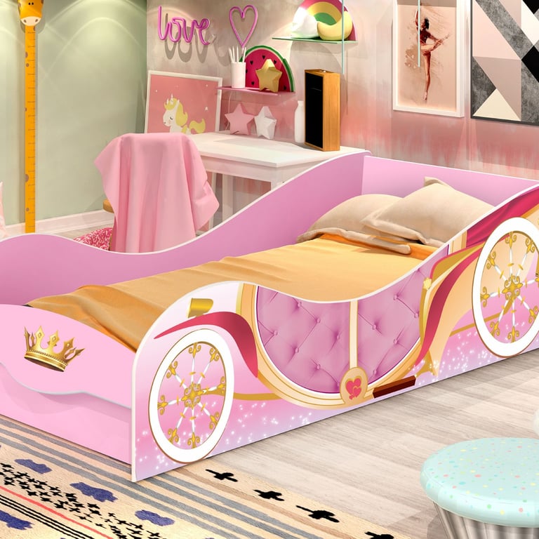 Mini Cama Infantil Carruagem
