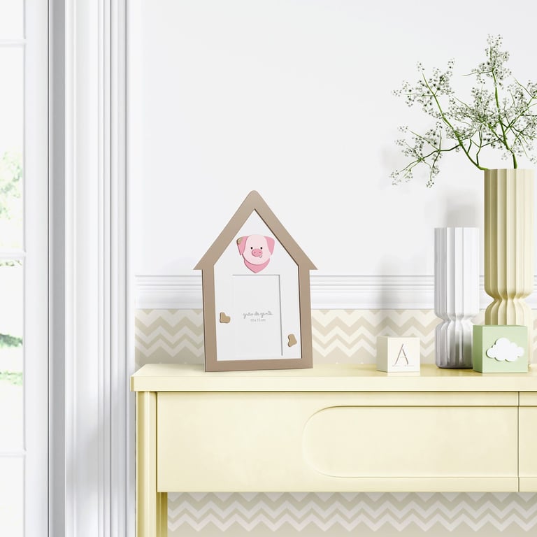 Porta Retrato MDF Fazendinha 10cm x 15cm — vista alternativa