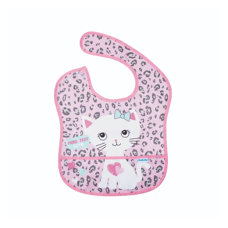 Babador com Bolso Standard Gatinha