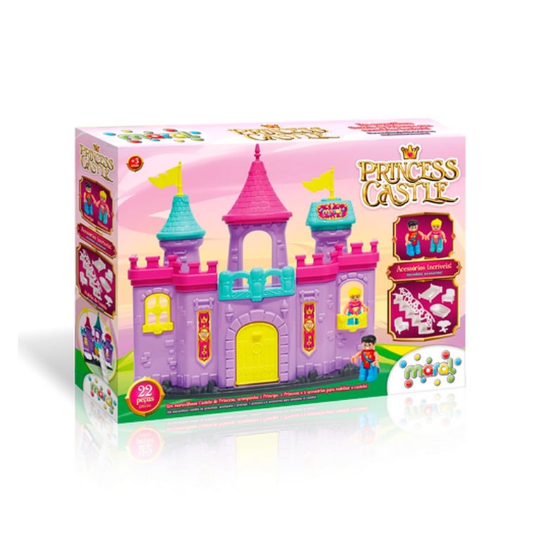Castelo de Princesa com Bonecos e Acessórios — vista alternativa