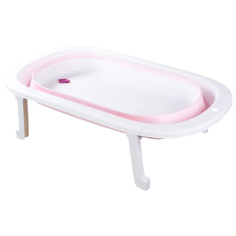 Banheira Retrátil Rosa 33 Litros