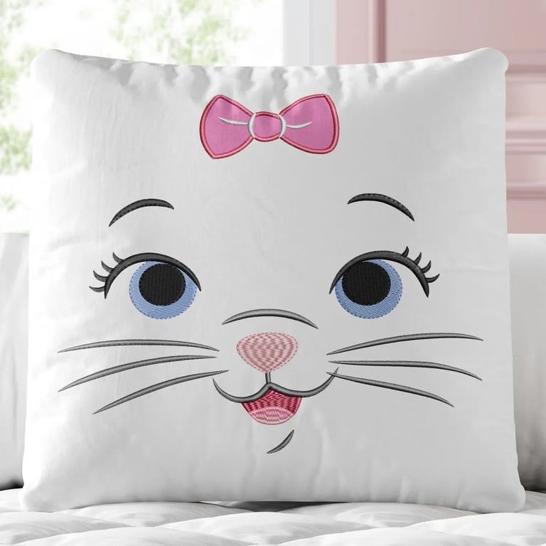 Almofada Quadrada Marie Branca