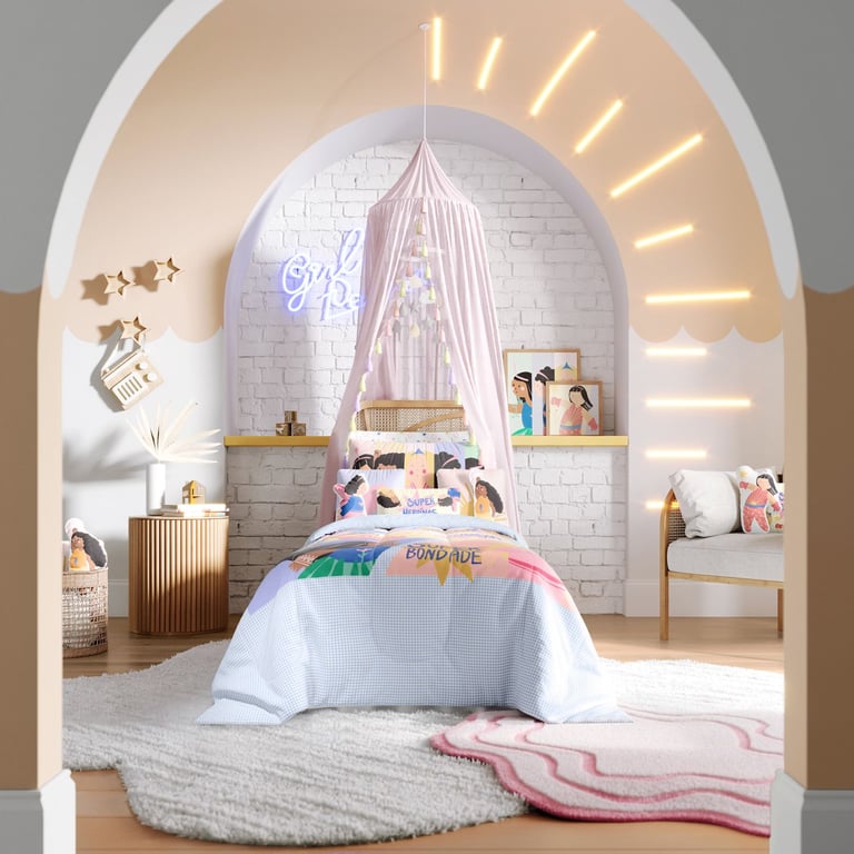 Almofada Quadrada Raiar do Sol — vista alternativa