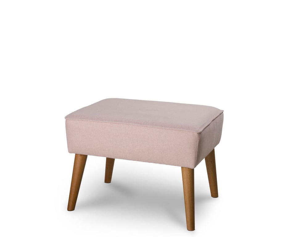 Puff Lille Retrô Pés Palito Grafite