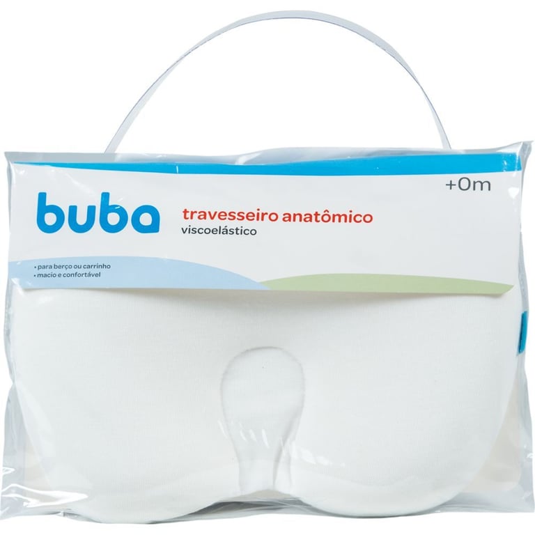 Travesseiro Anatômico Visco Elástico Branco — vista alternativa