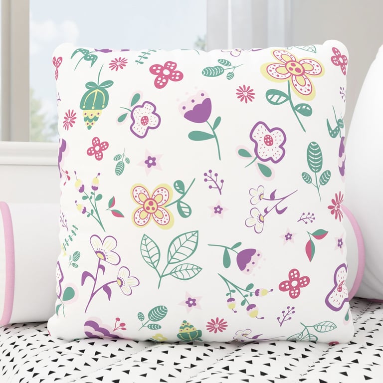 Almofada Floral Moderna 38cm