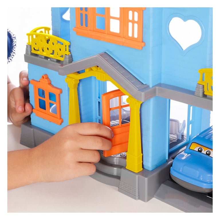 Casa de Brinquedo com Bonecos e Acessórios Azul — vista alternativa