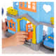 Casa de Brinquedo com Bonecos e Acessórios Azul - imagem 2