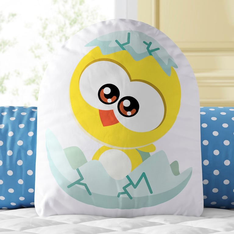 Almofada Pintinho Amarelinho Mini 32cm