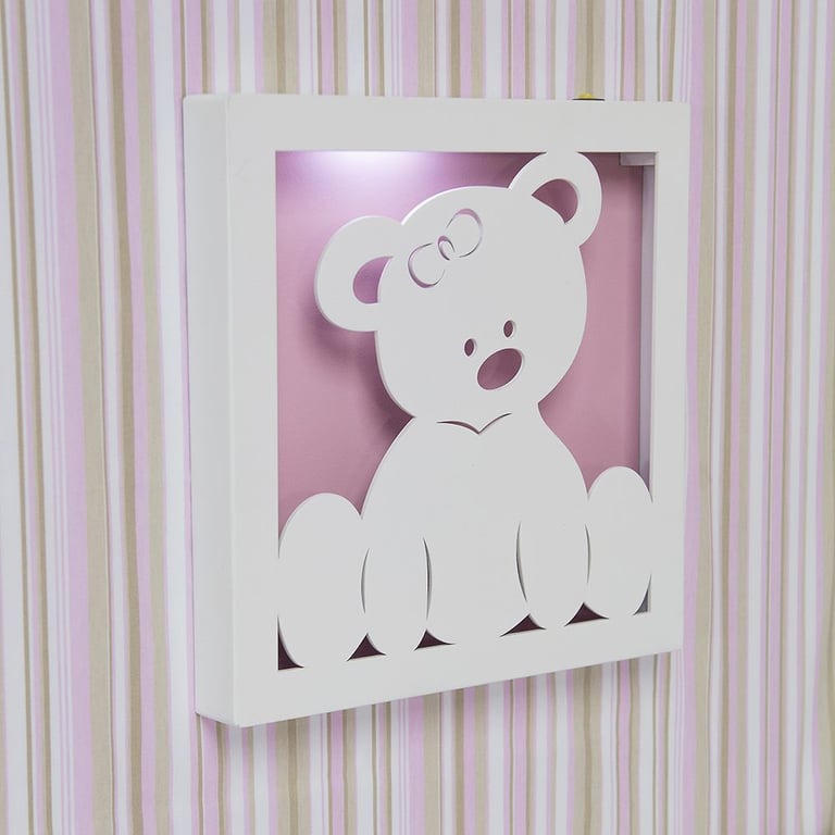 Quadro Led Ursa Baby