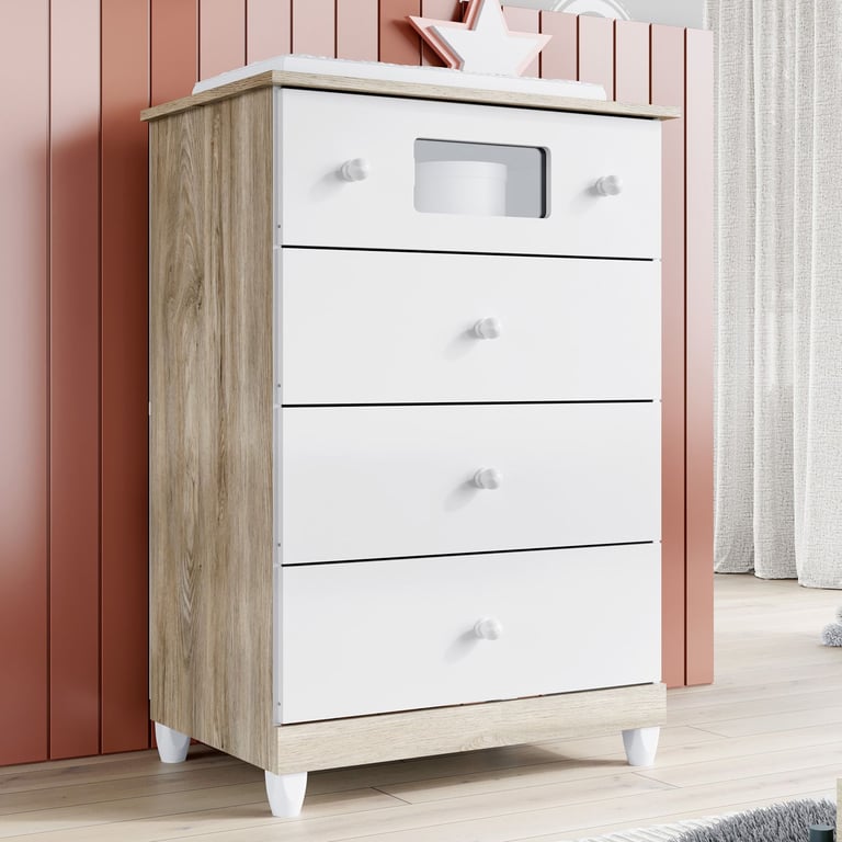 Cômoda Infantil Madeira Mila