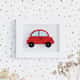 Quadro Carrinho Vermelho 25cm - imagem 3